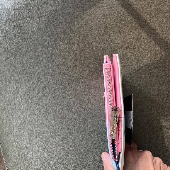 Sleeping beauty pink blue fairy loungeflys wallet - Picture 3 of 4